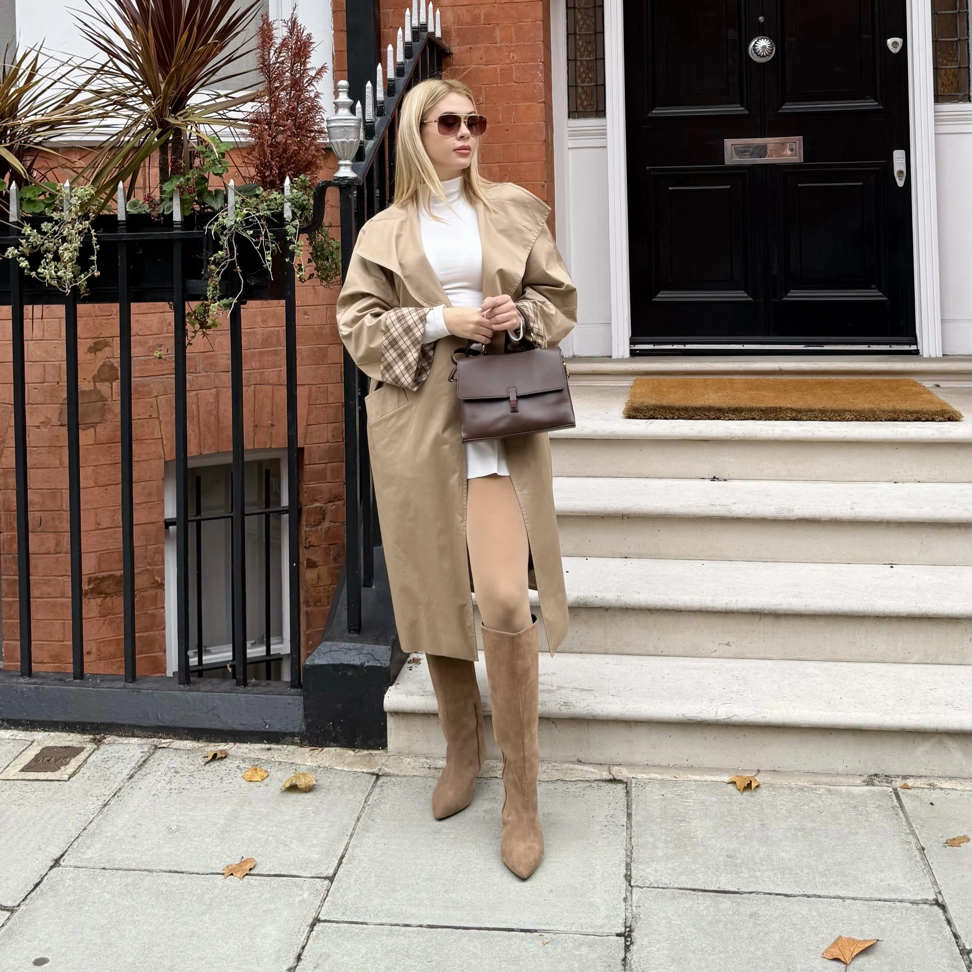 Bonnie - Mocha Suede Boots - Image 2